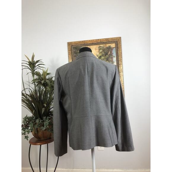 Tahari Arthur S Levine Women Jacket One Button Front Office Siren Preppy Sz 16 - Picture 5 of 10